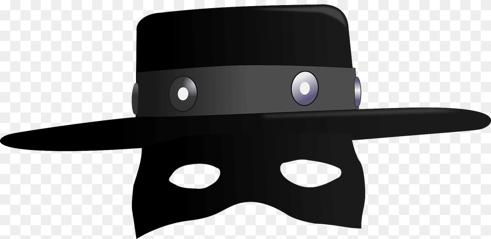 Zorro Hat Clipart, Clothing, Sun Hat, Appliance, Ceiling Fan Free Png