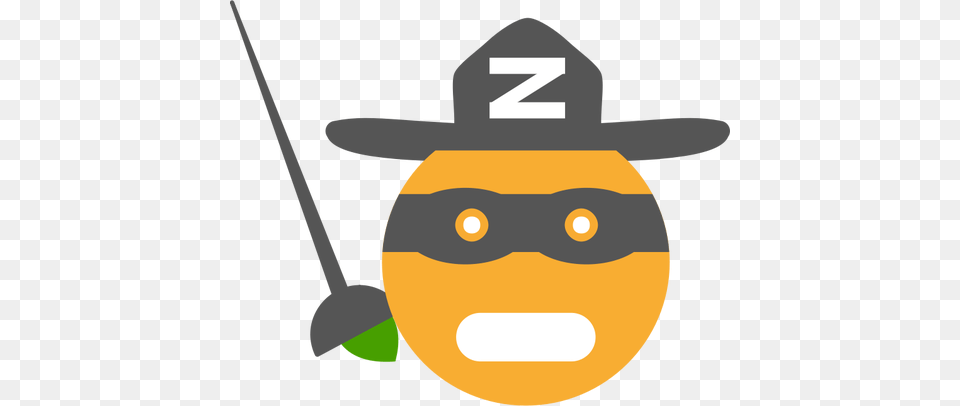 Zorro Smiley, Clothing, Hat Free Png