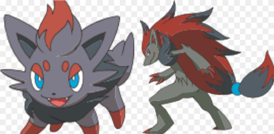 Zorua And Shiny Zorua Download Shiny Zorua, Baby, Person, Book, Comics Free Transparent Png