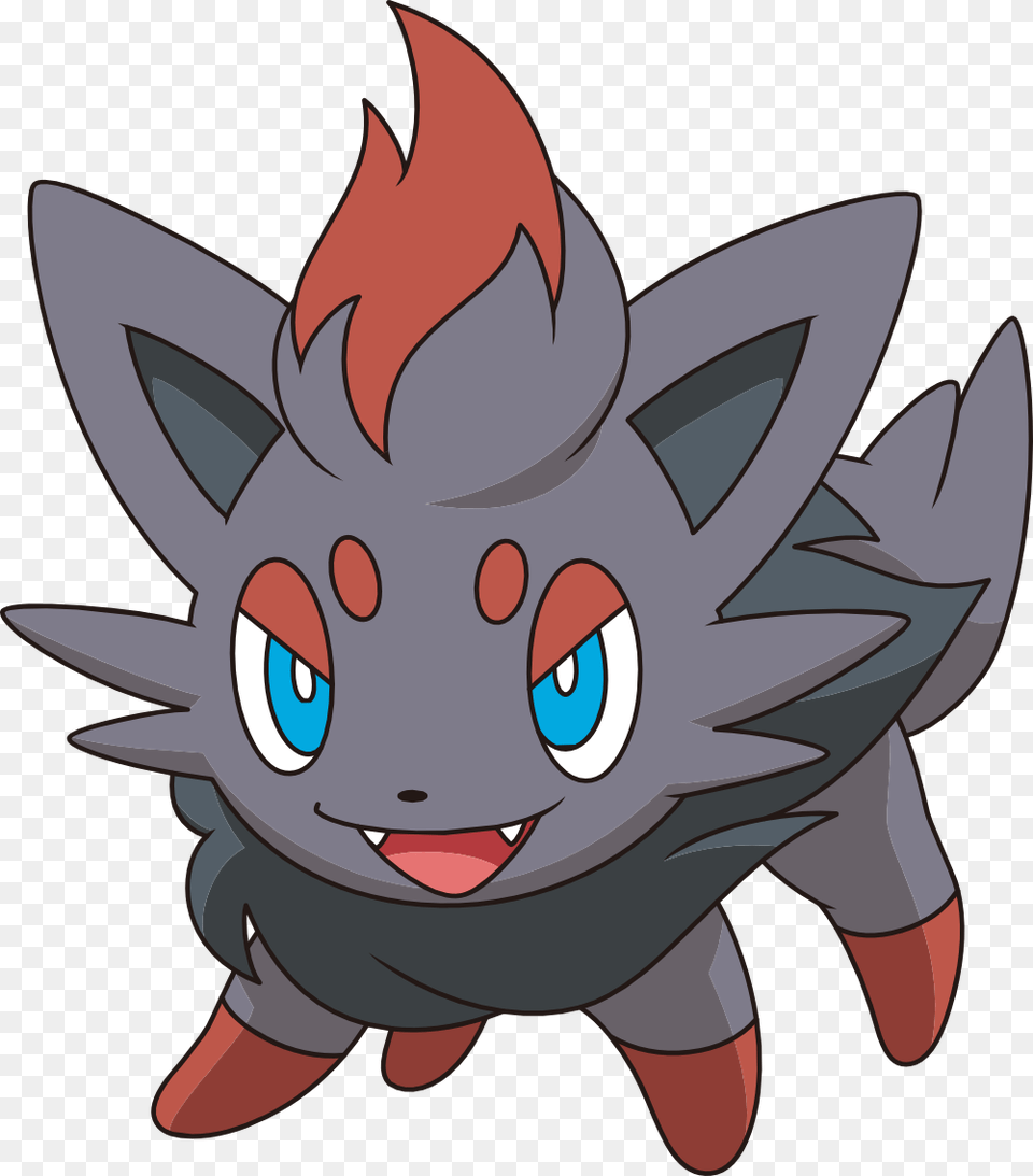 Zorua And Zoroark Zorua Pokemon, Animal, Fish, Sea Life, Shark Free Png Download