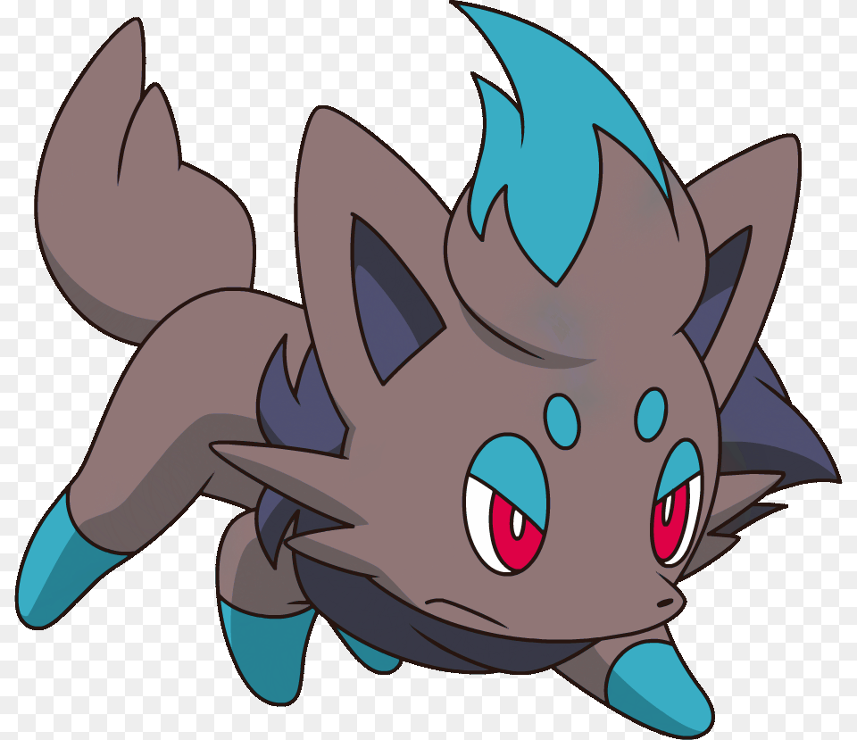 Zorua Dp Shiny, Animal, Fish, Sea Life, Shark Free Transparent Png