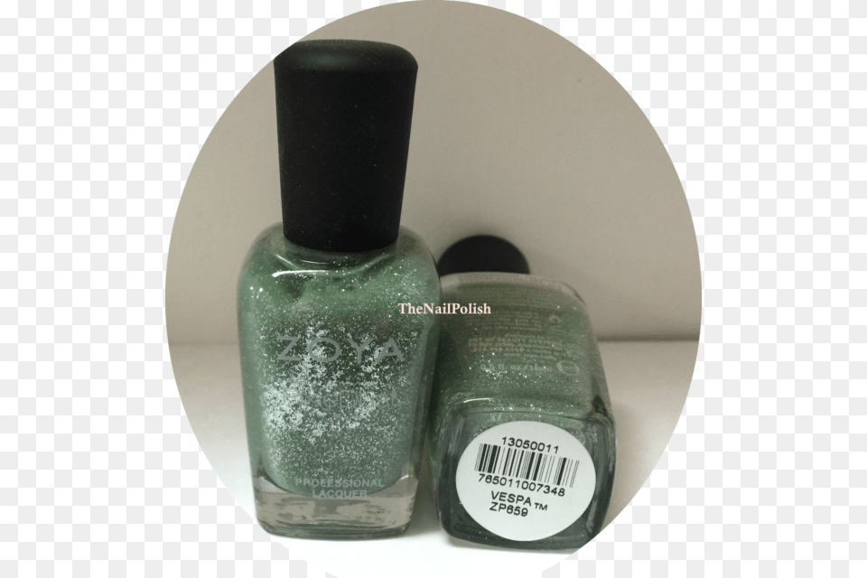 Zoya Pixiedust Zp659 Vespa Mint Matte Sparkle Nail Zoya Pixiedust Nail Polish, Cosmetics, Bottle, Perfume, Can Free Transparent Png