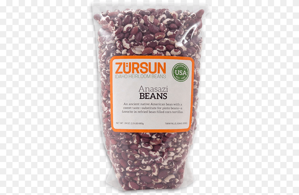 Zrsun Idaho Heirloom Beans Anasazi Kidney Bean, Food, Produce, Plant, Vegetable Free Png