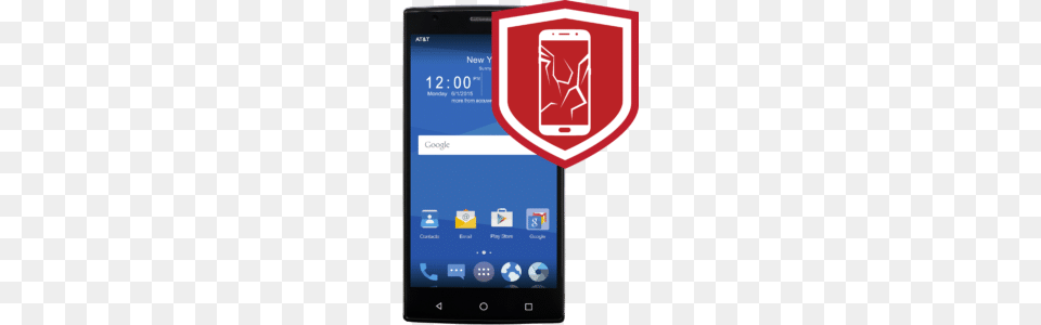Zte Cracked Screen Repair Service, Electronics, Mobile Phone, Phone Free Png Download