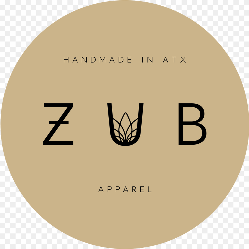 Zub Apparel Branding U2014 Christiana Guzmn Gold Circle, Disk, Logo, Text Png Image