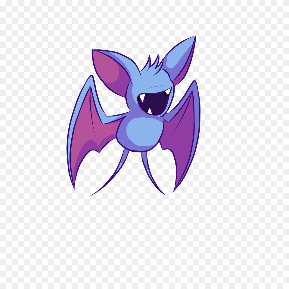 Zubat Weasyl, Cartoon, Animal, Fish, Sea Life Png