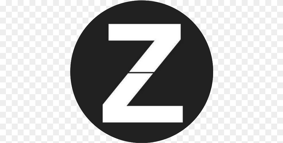 Zubtitle Logo Circle With Transparent Number 2 Transparent Background, Symbol, Text, Disk Free Png Download