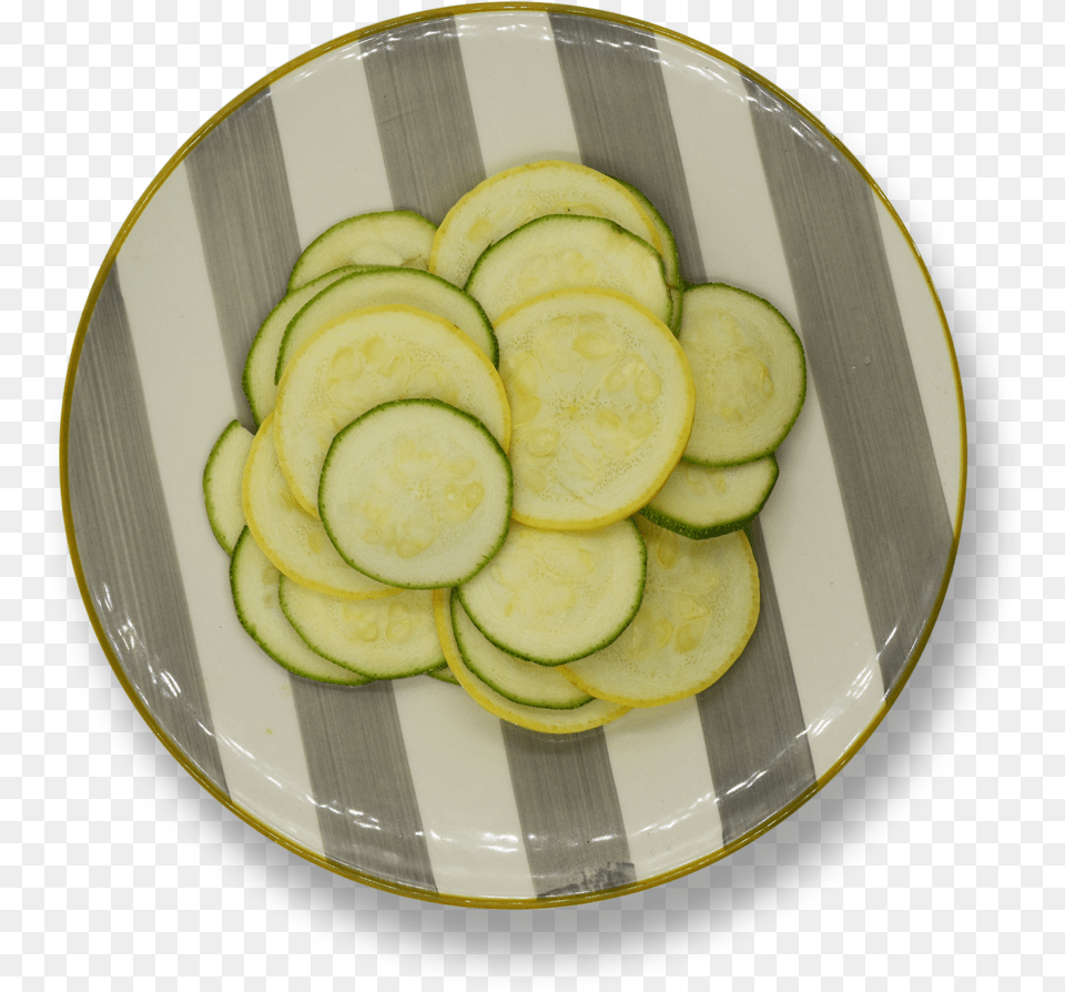 Zucchini Amp Squash Medley Cucumber, Plate, Blade, Sliced, Weapon Png Image