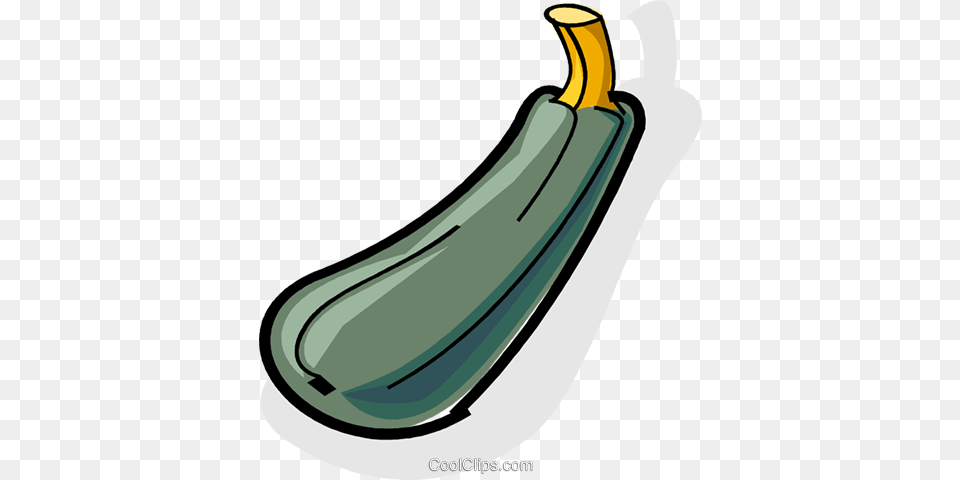 Zucchini Royalty Vector Clip Art Illustration, Food, Plant, Produce, Squash Free Transparent Png