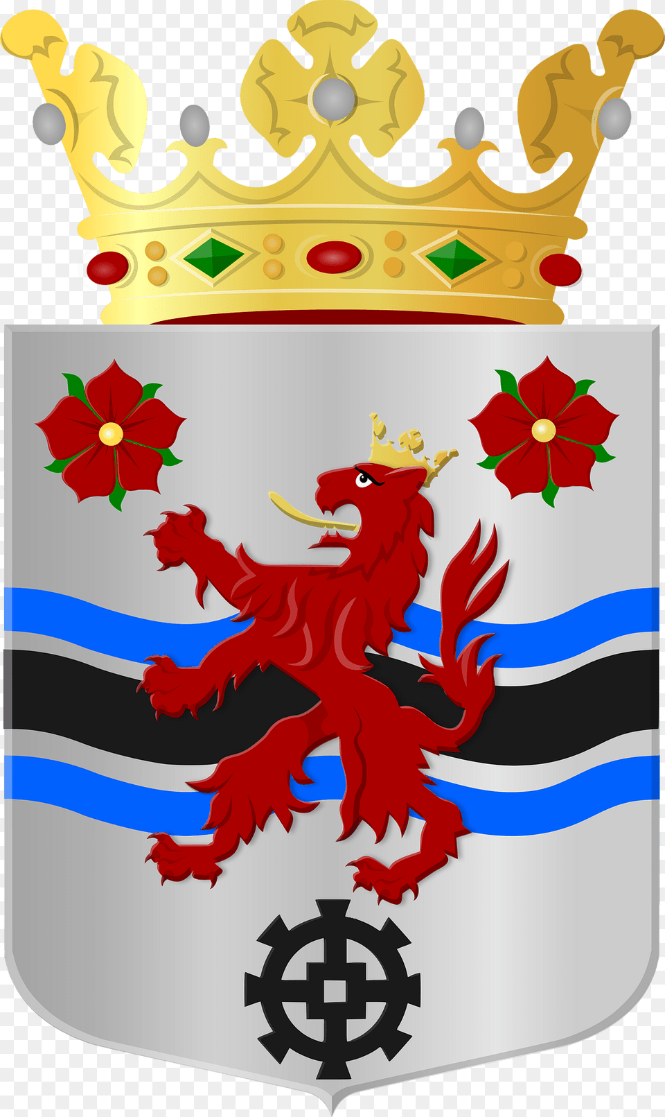 Zuiveringschap Oostelijk Gelderland Wapen Clipart, Emblem, Symbol Free Transparent Png