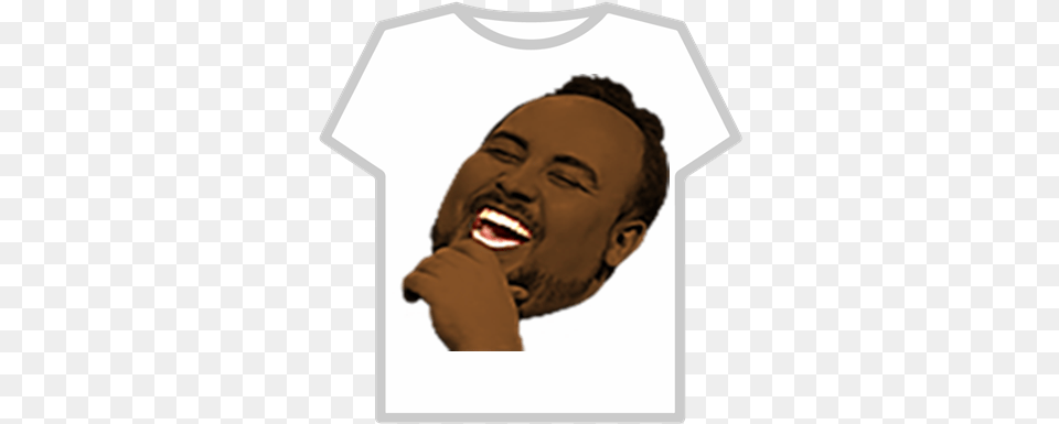 Zulul Roblox T Shirt Glitch, Face, Happy, Head, Laughing Free Png Download