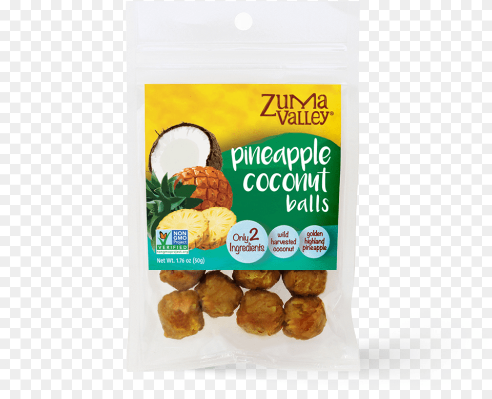 Zuma Valley Pineapple Coconut Balls Panela, Food, Fruit, Plant, Produce Free Transparent Png