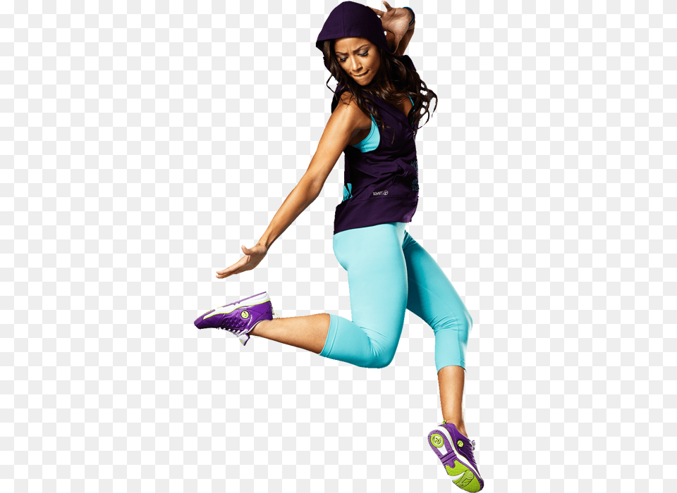 Zumba, Footwear, Shoe, Clothing, Person Free Png Download