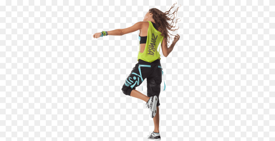 Zumba Fittness Zumba Fitness, Clothing, Shorts, Person, Shoe Free Png Download