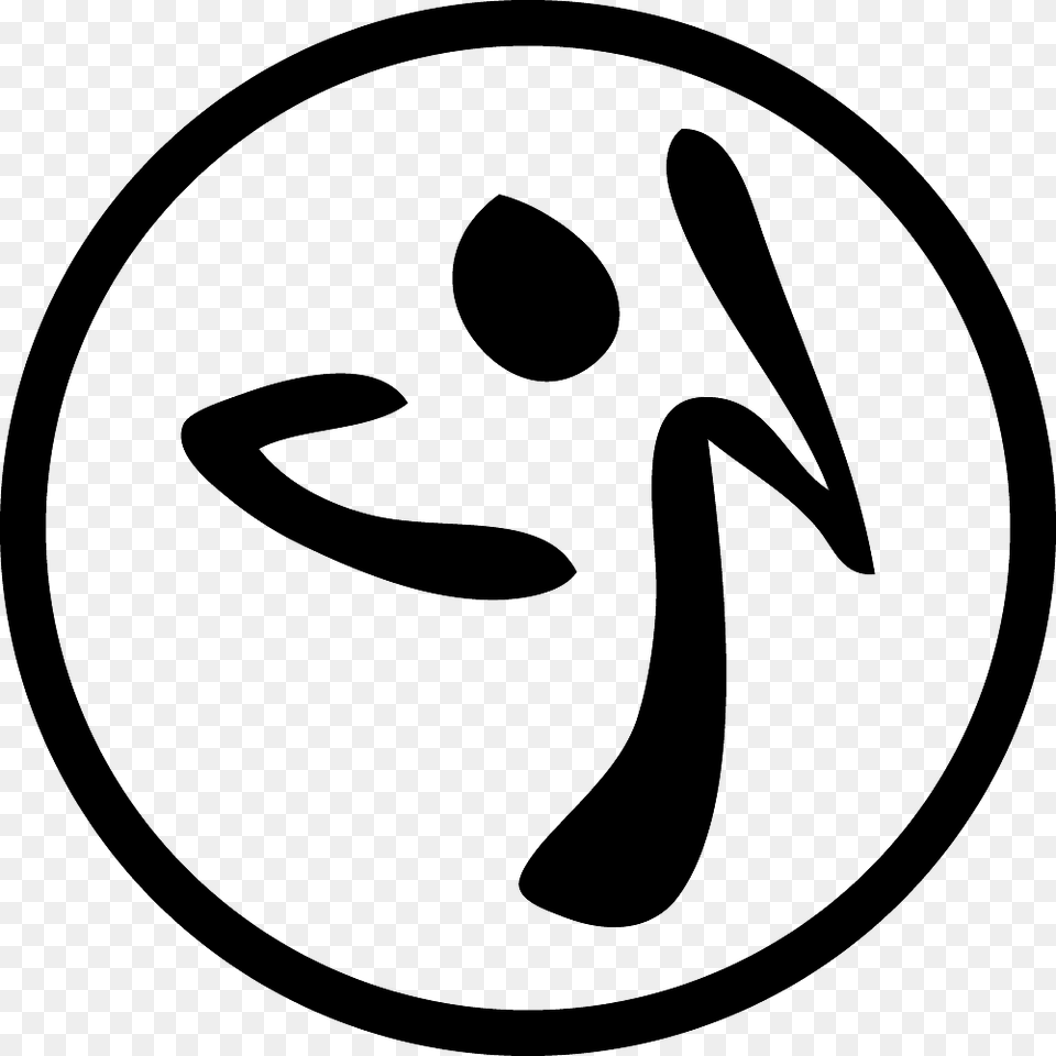 Zumba Icon Image, Lighting, Silhouette Free Png Download