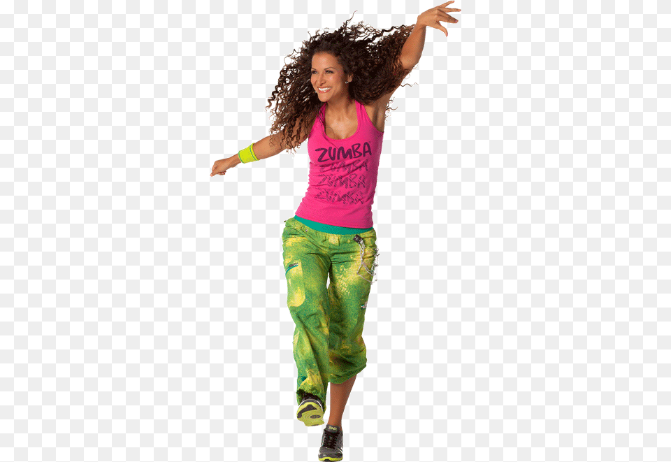 Zumba Picture Zumba Girl Dancing, Clothing, Pants, Child, Female Free Png Download