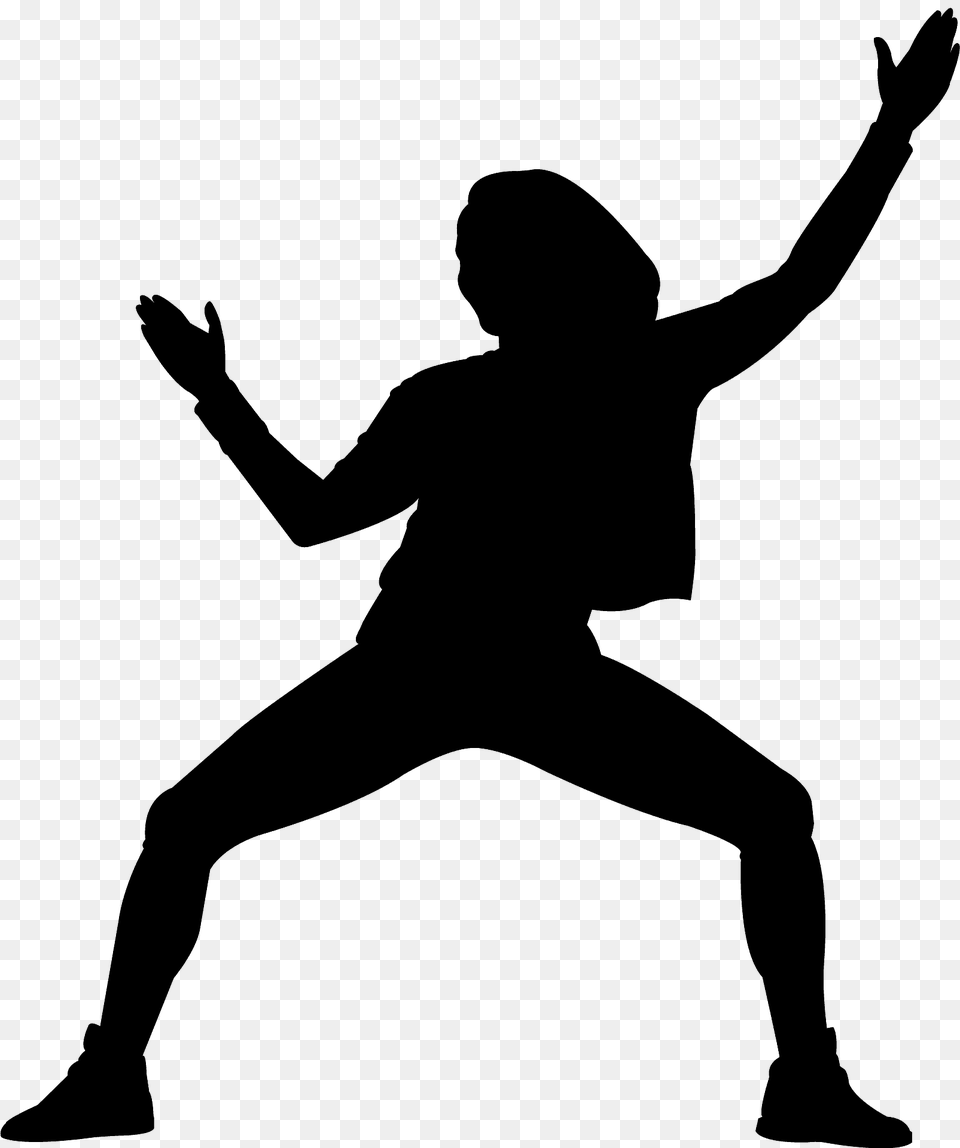 Zumba Silhouette, Person, Dancing, Leisure Activities, Clothing Free Transparent Png