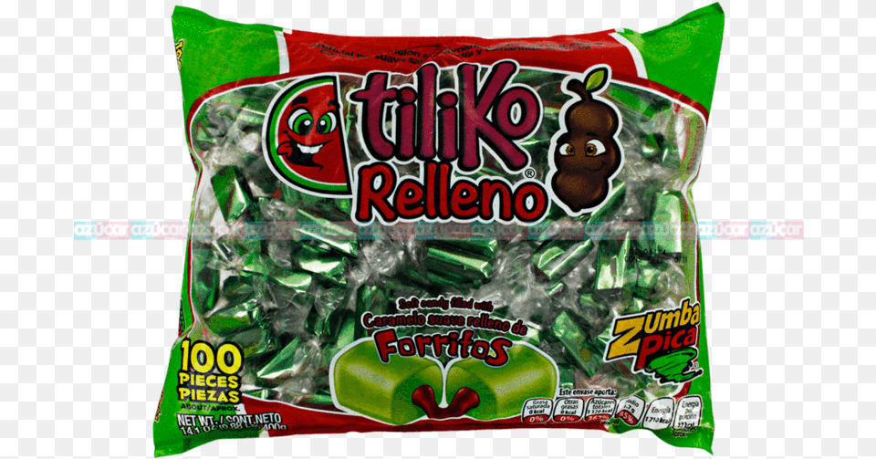 Zumba Tiliko Relleno Tamarindo Sandia Snack, Food, Sweets, Candy, Ketchup Free Png Download