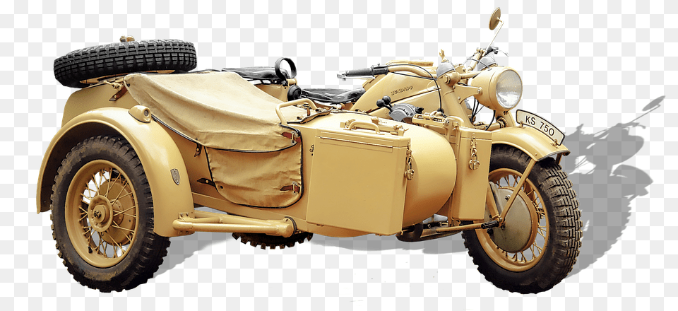 Zundapp Ks 750 Motorcycle, Transportation, Vehicle, Sidecar Png Image