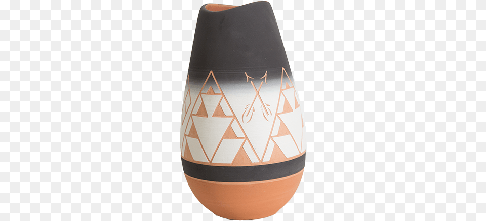 Zuni Native American Pottery, Jar, Vase, Ammunition, Grenade Png Image