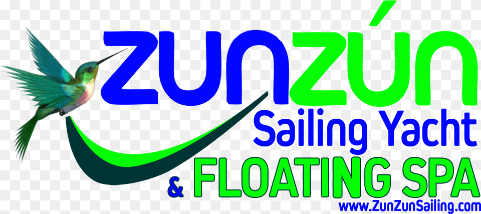 Zunzun Sailing Yacht Amp Floating Spa Virgin Islands Graphic Design, Animal, Bird, Hummingbird, Bee Eater Png