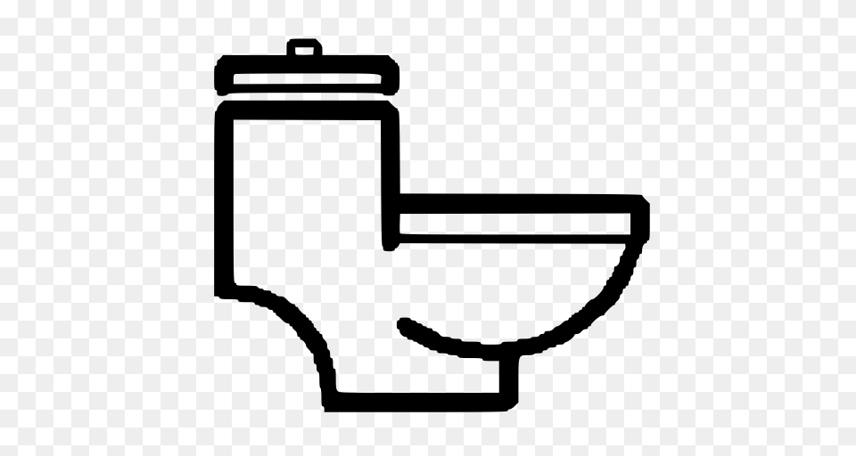 Zuobianqi Toilet Wc Icon With And Vector Format For Free, Gray Png