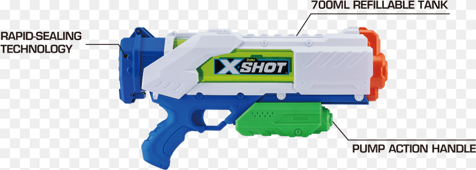 Zuru X Shot Water Gun, Toy, Water Gun Png Image