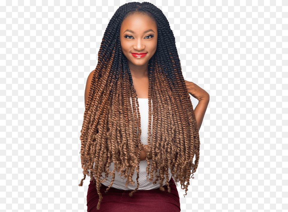 Zutohair U2013 Protective Hairstyle Women Hair Wigs Passion Twists At Kinky, Person, Clothing, Scarf Free Transparent Png