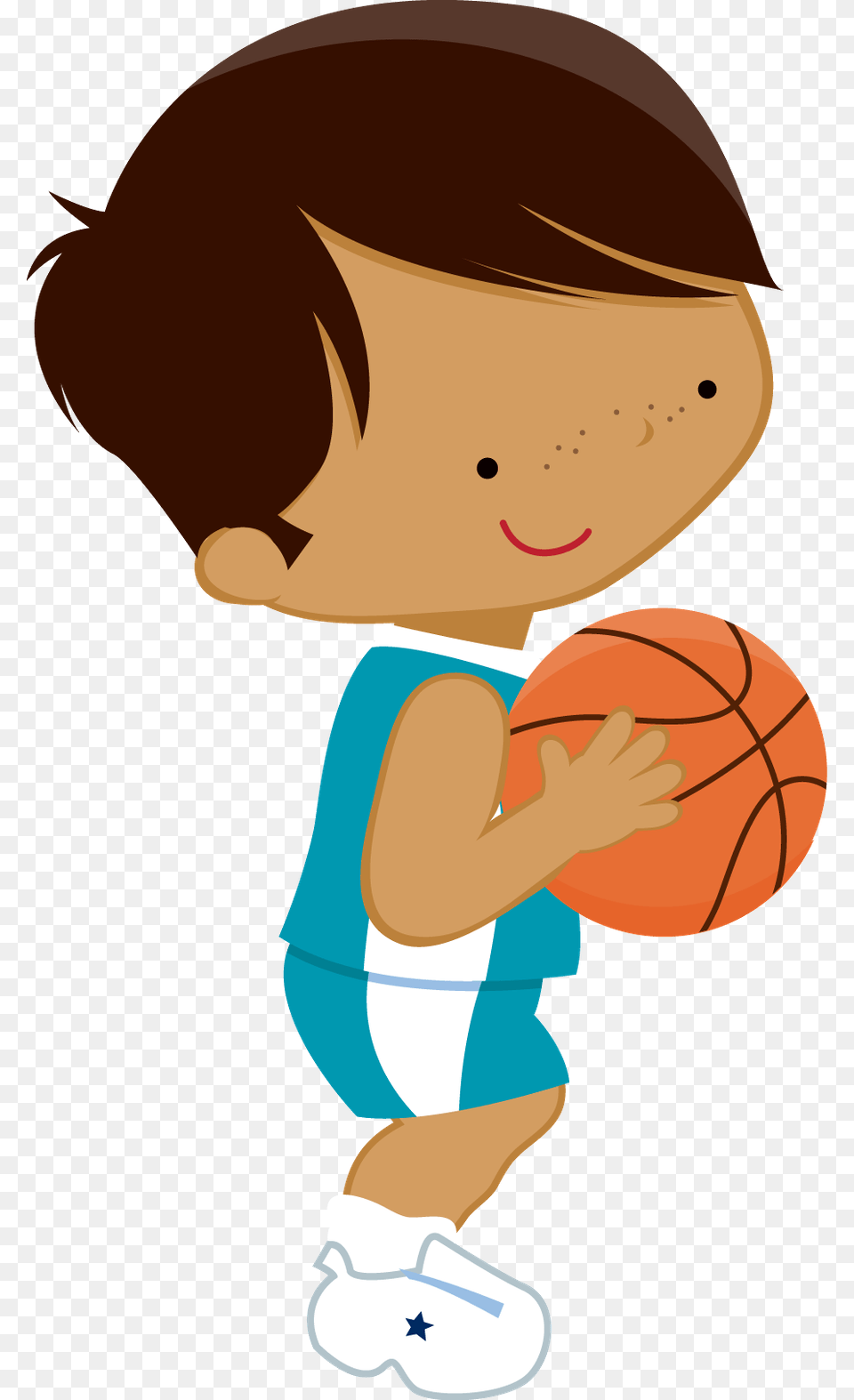 Zwd White Star, Baby, Person, Ball, Basketball Free Png