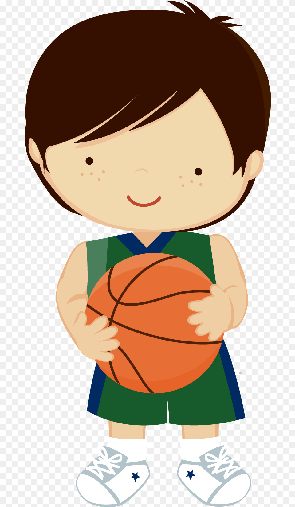 Zwdwhitestar Zwdbasketballplayer05png Minus Baby Basketball Player, Clothing, Footwear, Person, Shoe Free Png Download