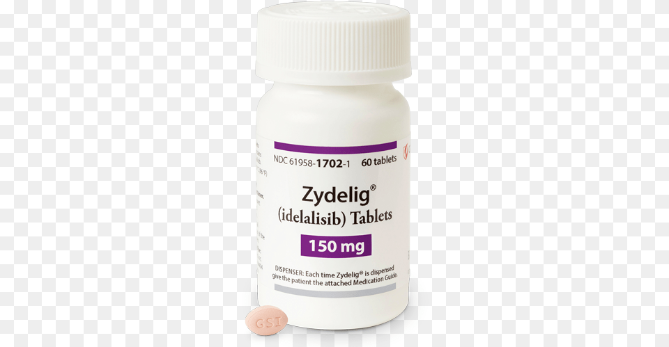 Zydelig Zydelig Available From Onco360 Idelalisib, Bottle, Shaker, Medication Free Png