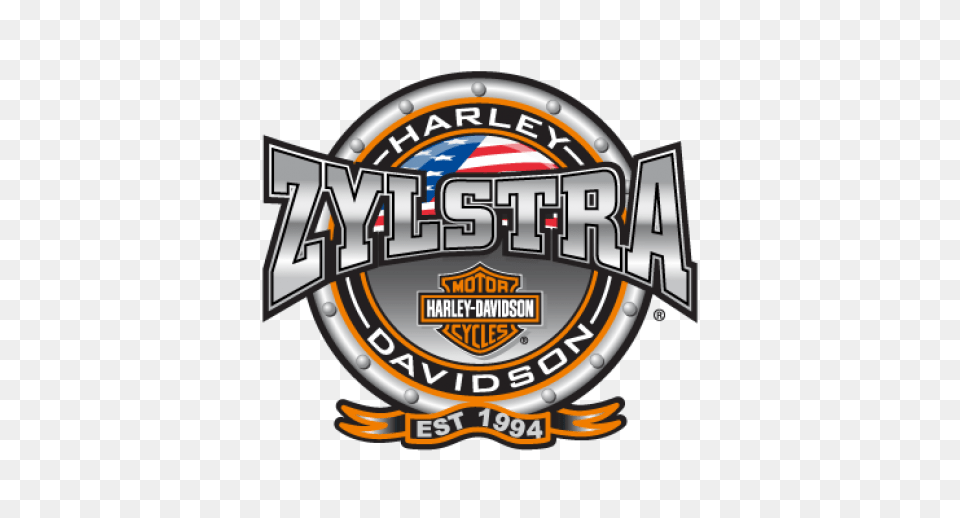 Zylstra Harley Harley Davidson, Logo, Emblem, Symbol, Badge Png Image