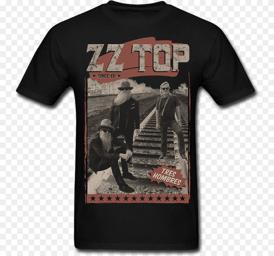 Zz Top Womens T Shirt, Clothing, T-shirt, Adult, Male Png