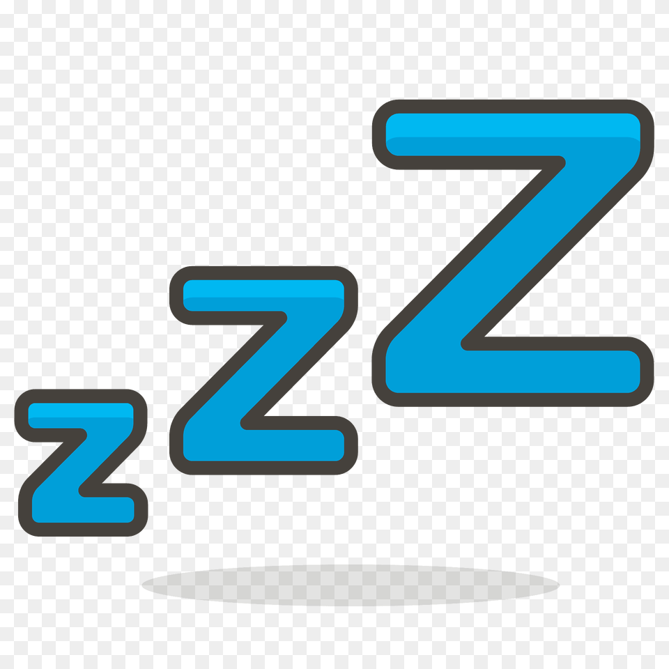 Zzz Emoji Clipart, Number, Symbol, Text, Blade Png Image