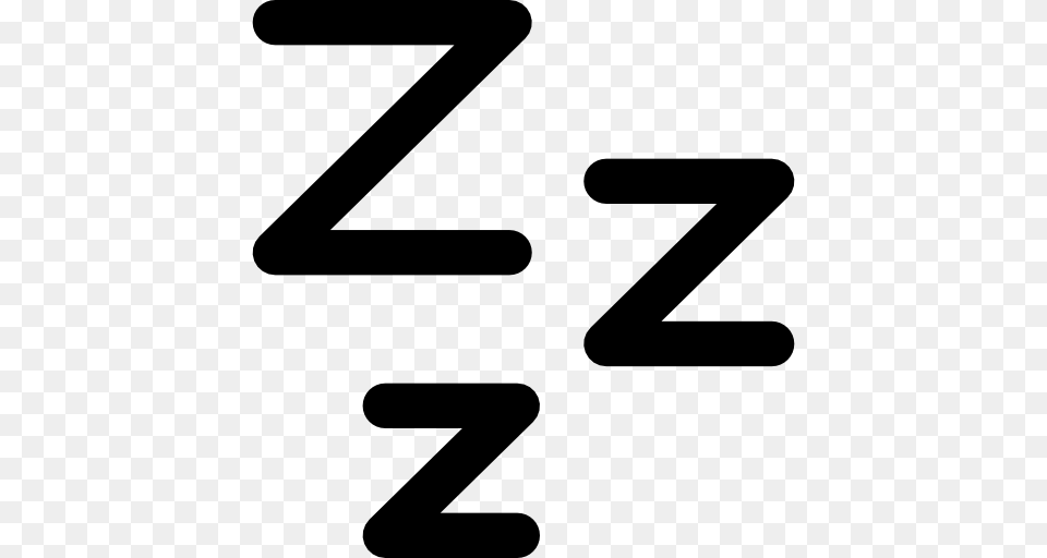 Zzz Sleep Symbol, Number, Text Free Png